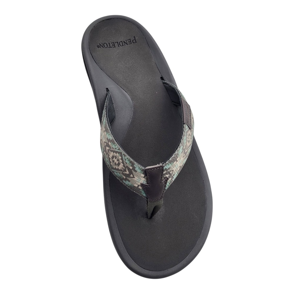 Pendleton Men's Carico Pattern Flip Flops Sandals Casual Comfort Slides